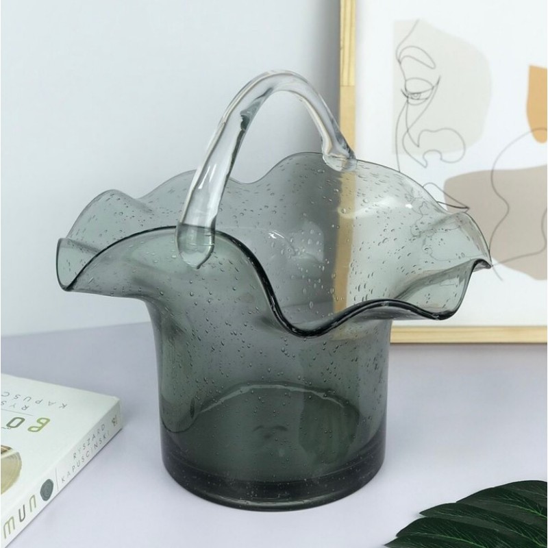 Bình Hoa Thuỷ Tinh Dáng Loe