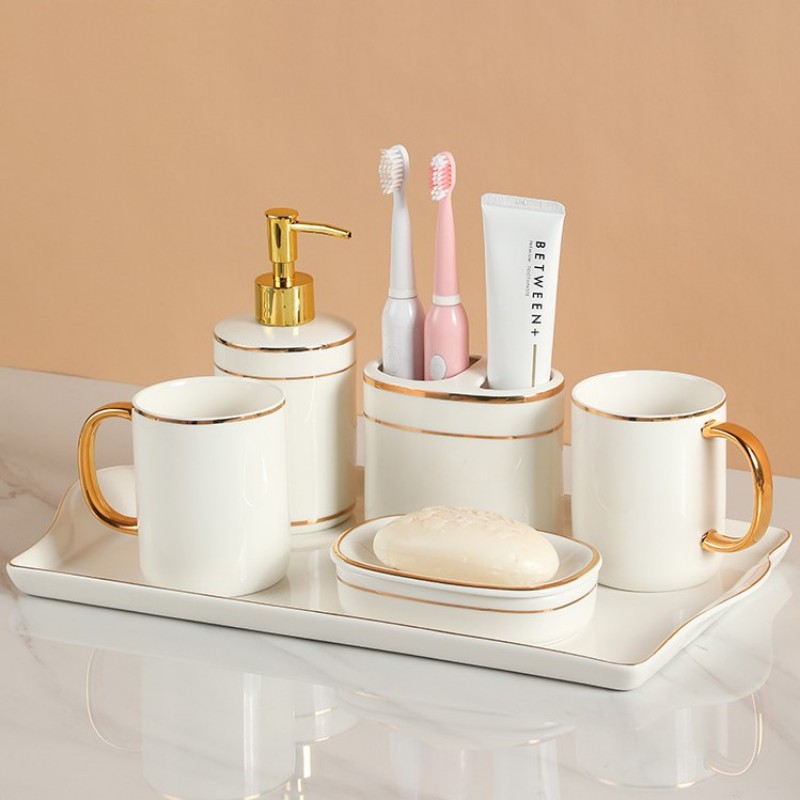 Set Nhà Tắm Royal Bathroom Set ( Kèm khay)