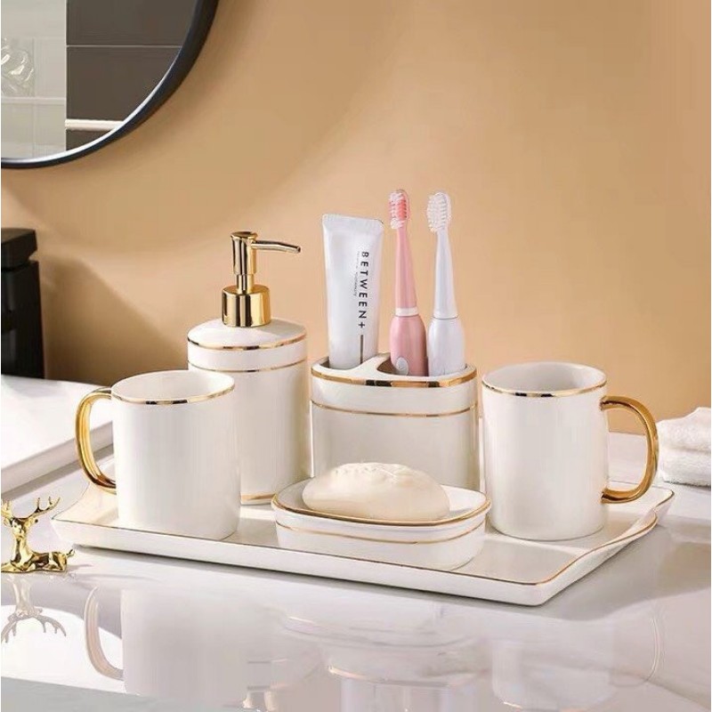 Set Nhà Tắm Royal Bathroom Set ( Kèm khay)