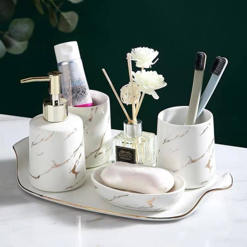 Set Nhà Tắm Vân Đá Minisize