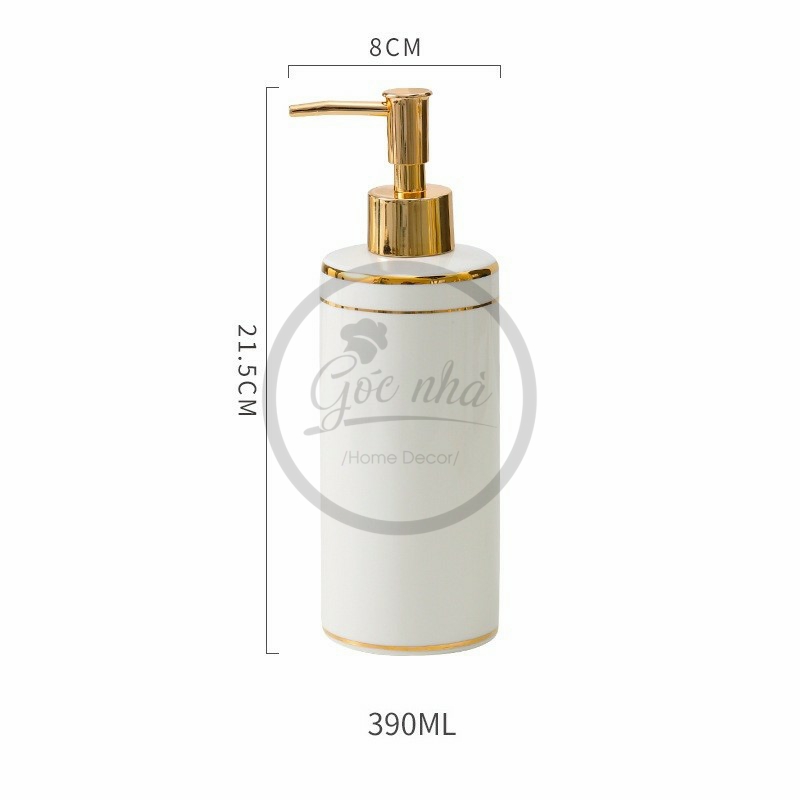 Chai chiết dáng trụ dài