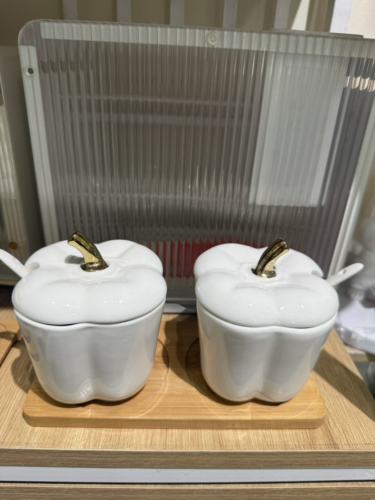 Set 3 hũ gia vị hình ớt chuông