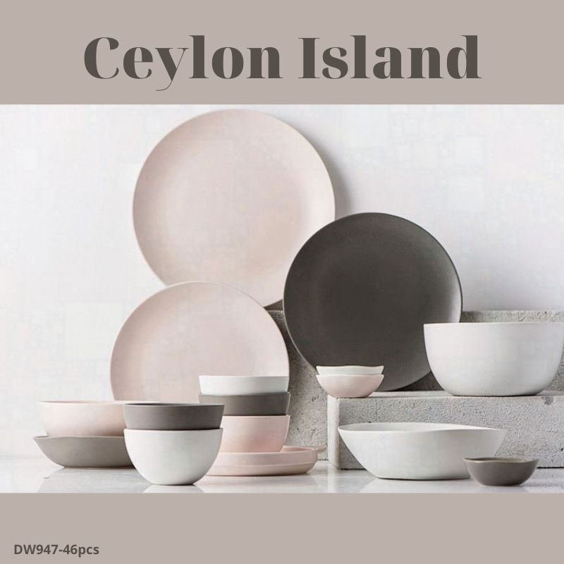 Set Ceylon Island Pastel