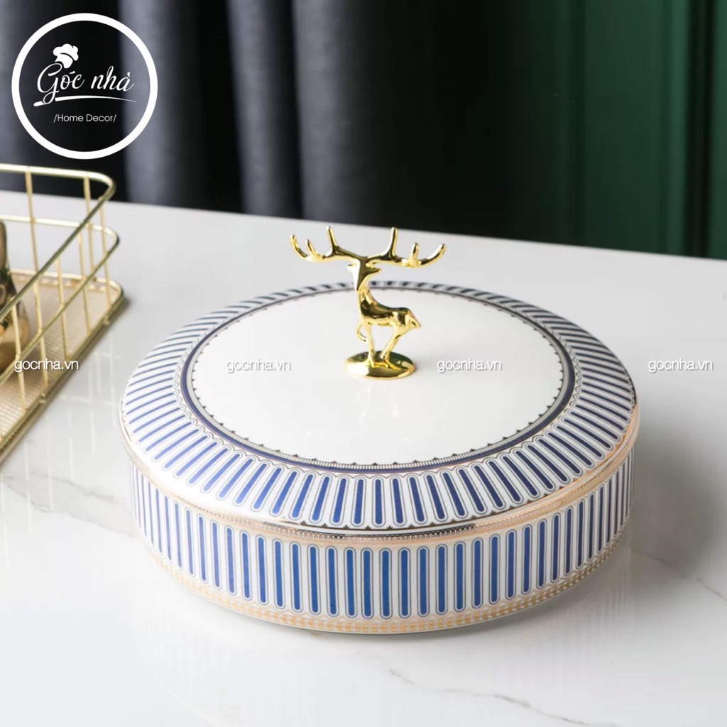 Khay mứt sứ Royal