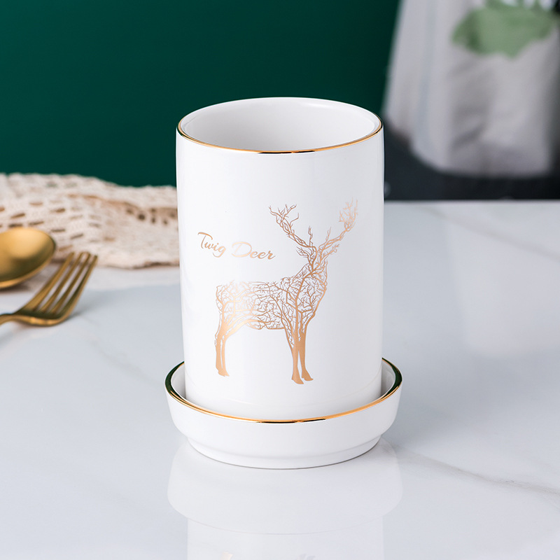 Ống đũa sứ đơn huơu/cây