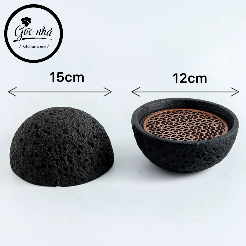 Thố khói LAVA tròn có nắp