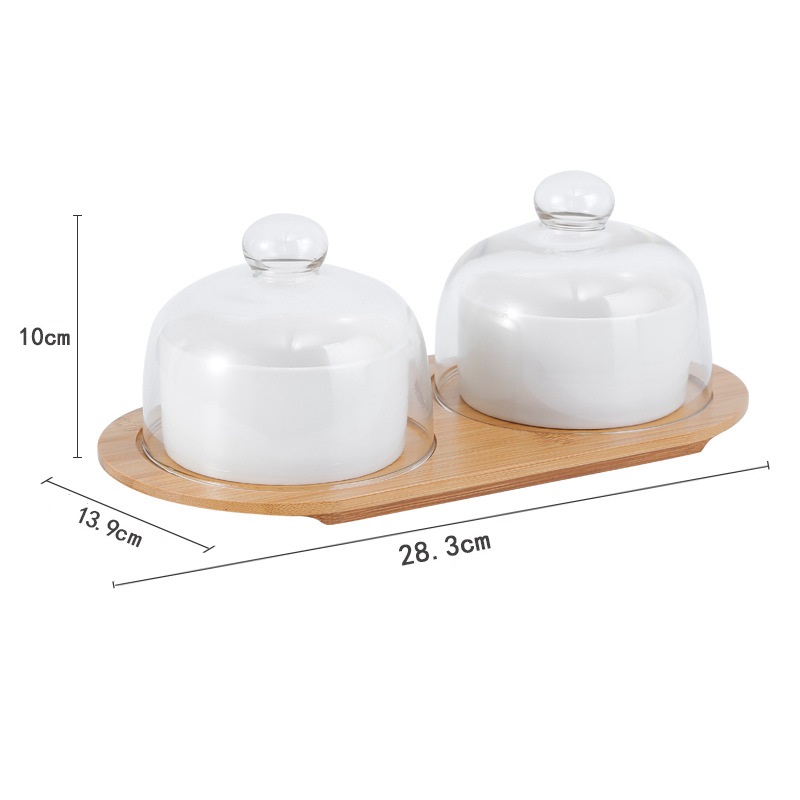 Hũ mứt tròn nắp kín