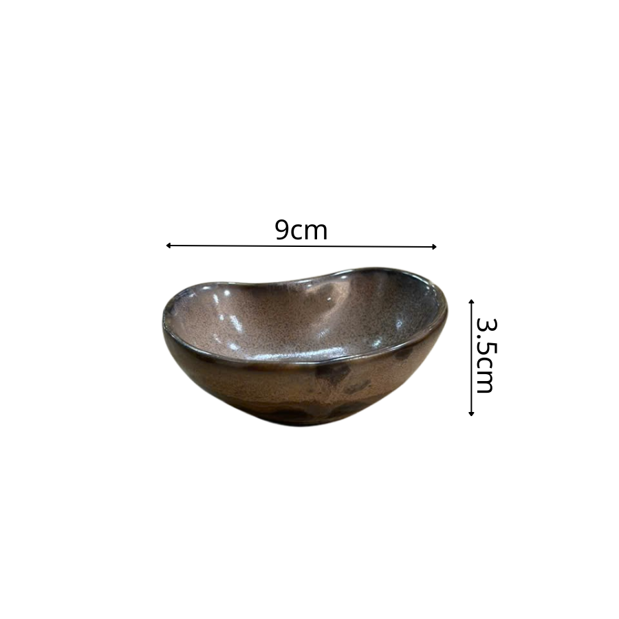 BST Bazan men hỏa biến nâu trầm tích