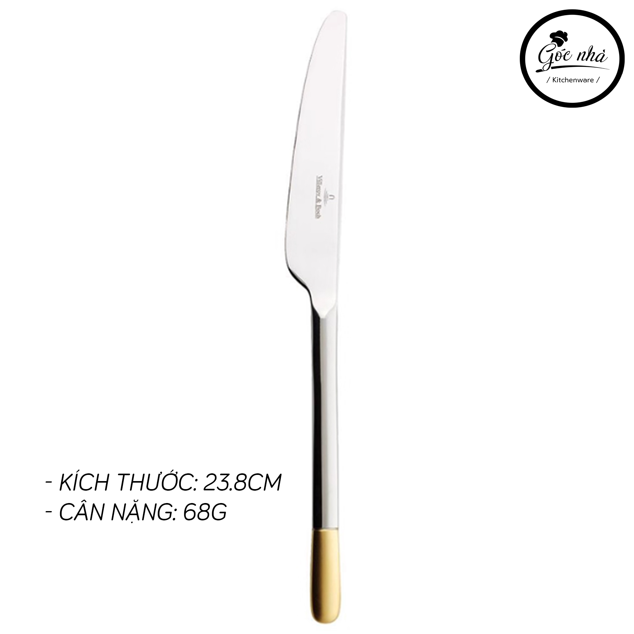 Suncrest Cutlery - Họa tiết chuôi vàng