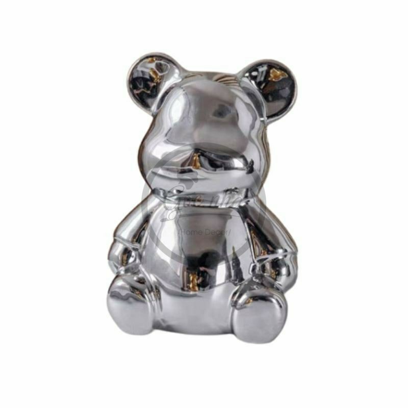 Hũ tăm sứ mini bear