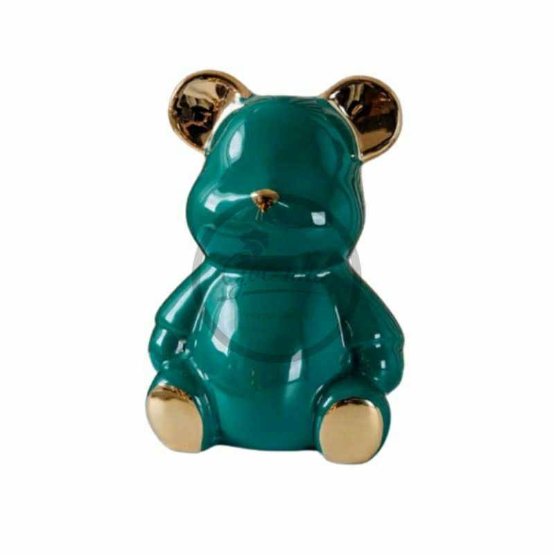 Hũ tăm sứ mini bear