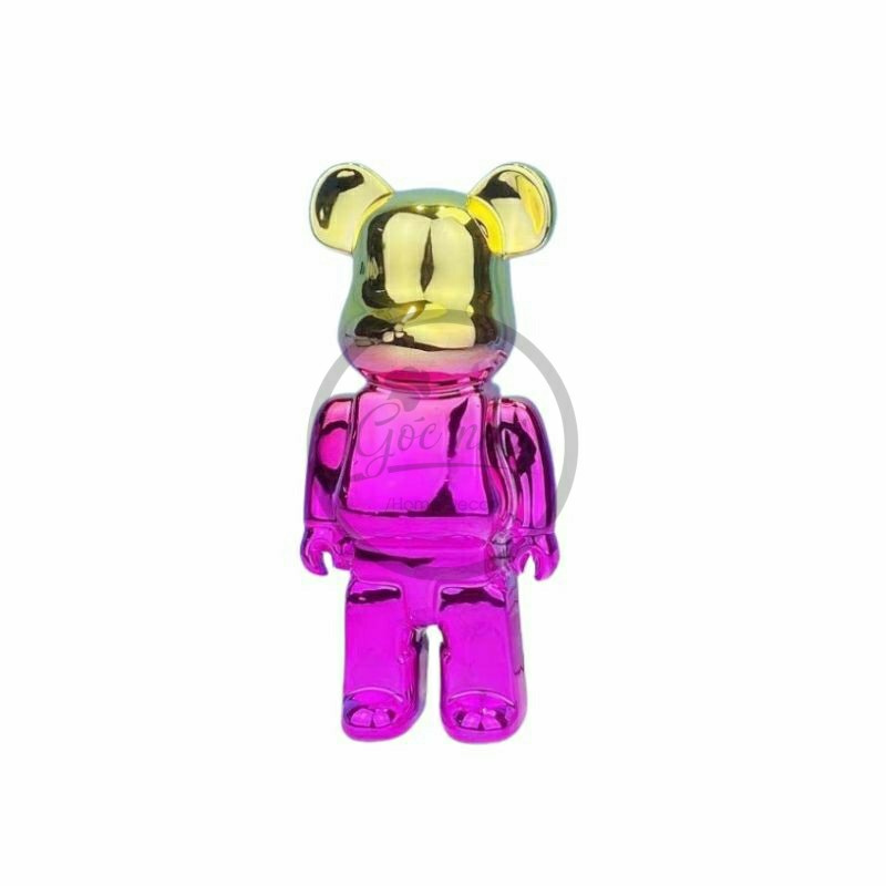 Gấu bearbrick colourful 28cm