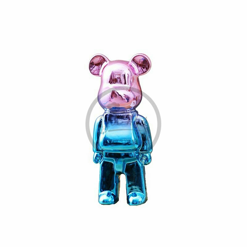 Gấu bearbrick colourful 28cm