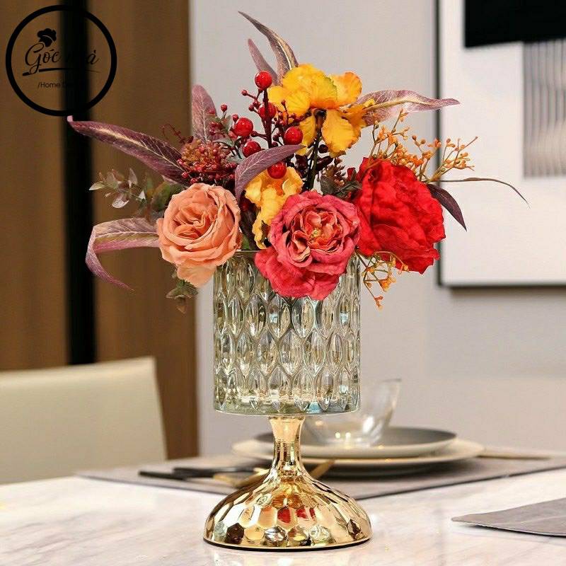 Bình Hoa phale chân vàng kim