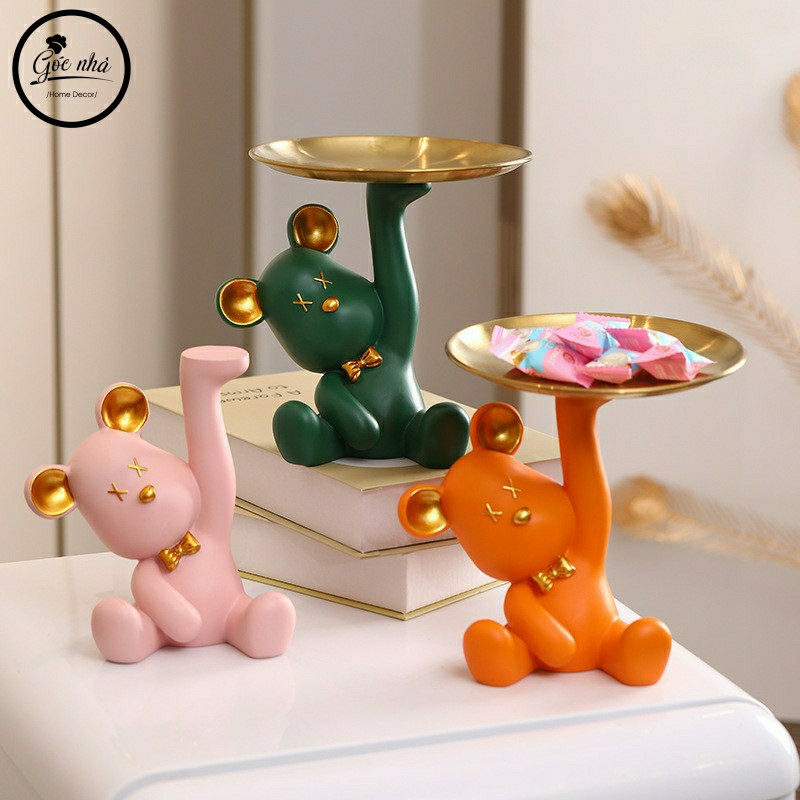 Gấu bê khay minisize