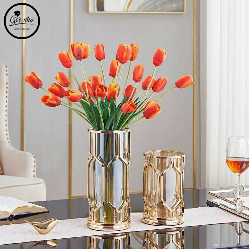 Bình Hoa Thuỷ Tinh Hourglass