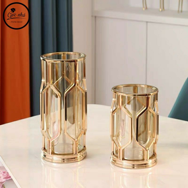 Bình Hoa Thuỷ Tinh Hourglass