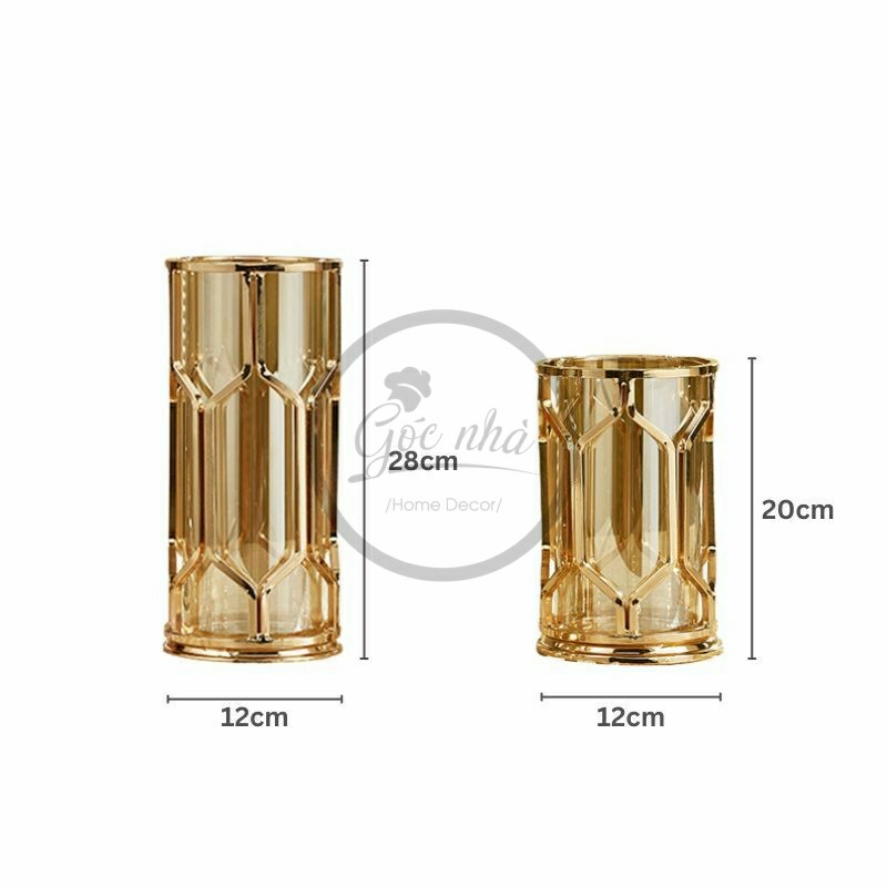 Bình Hoa Thuỷ Tinh Hourglass