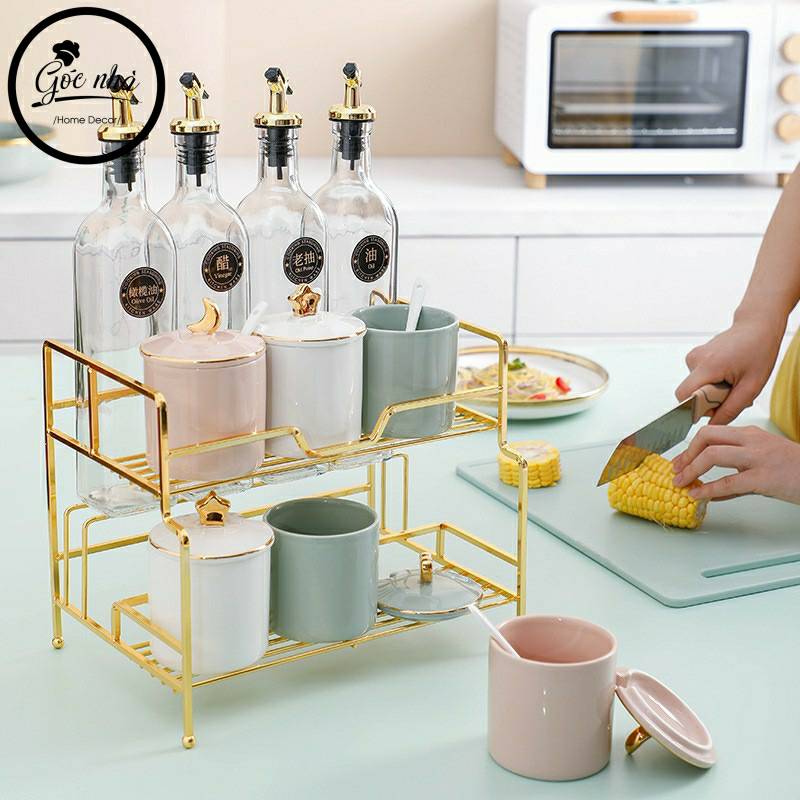 Set gia vị pastel 11/15 chi tiết