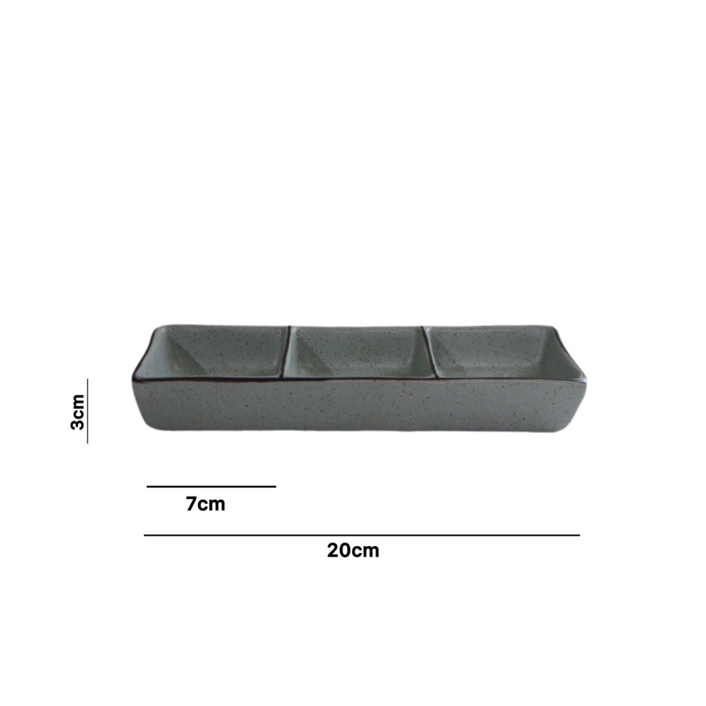 Set chén bát Men tiêu ghi xanh đá