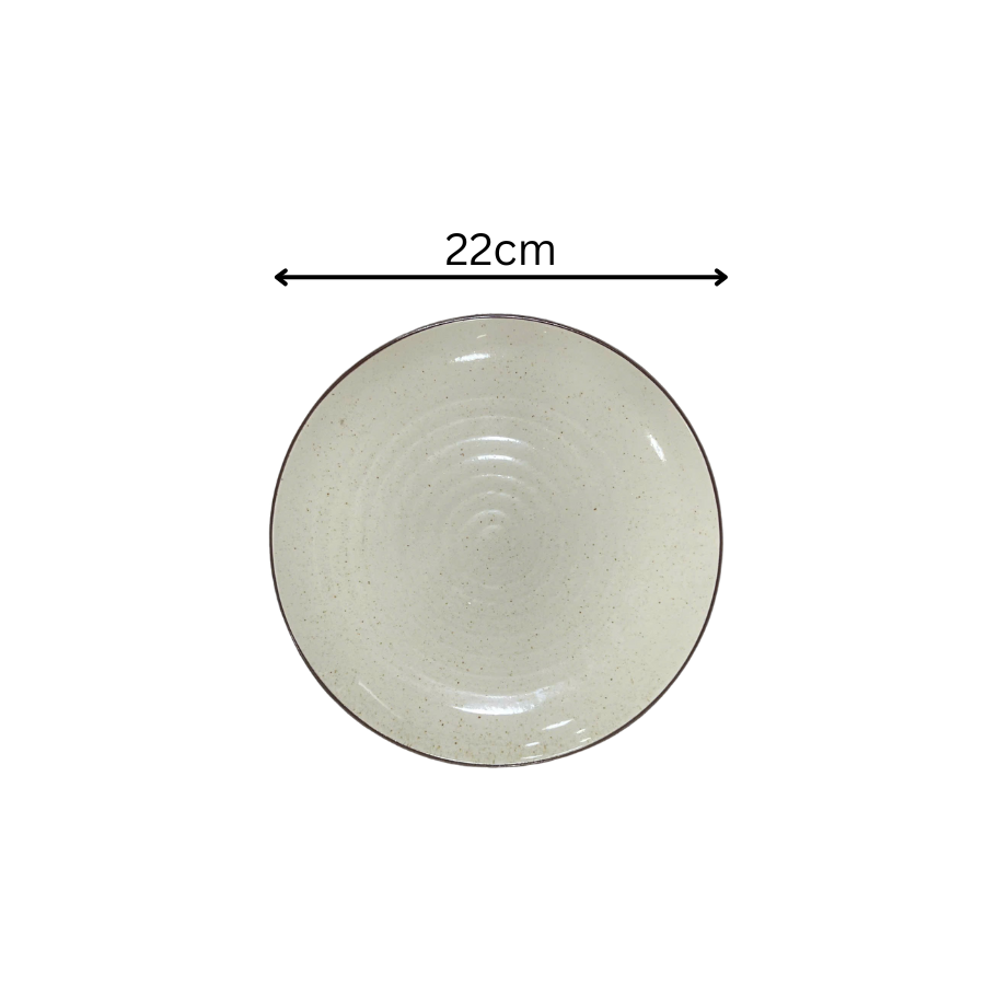 BST chén bát BEIGE nâu men tiêu