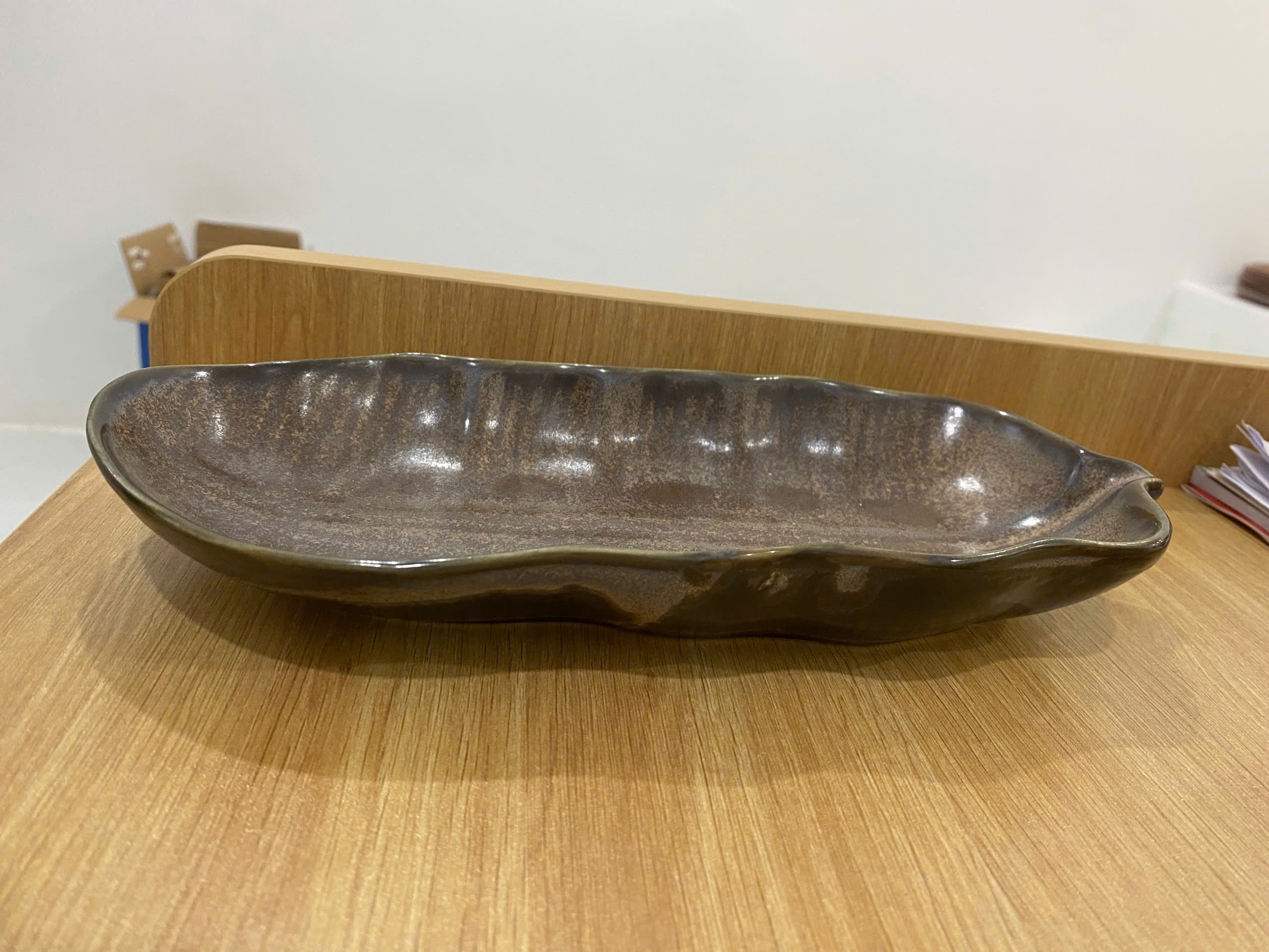 BST Bazan men hỏa biến nâu trầm tích