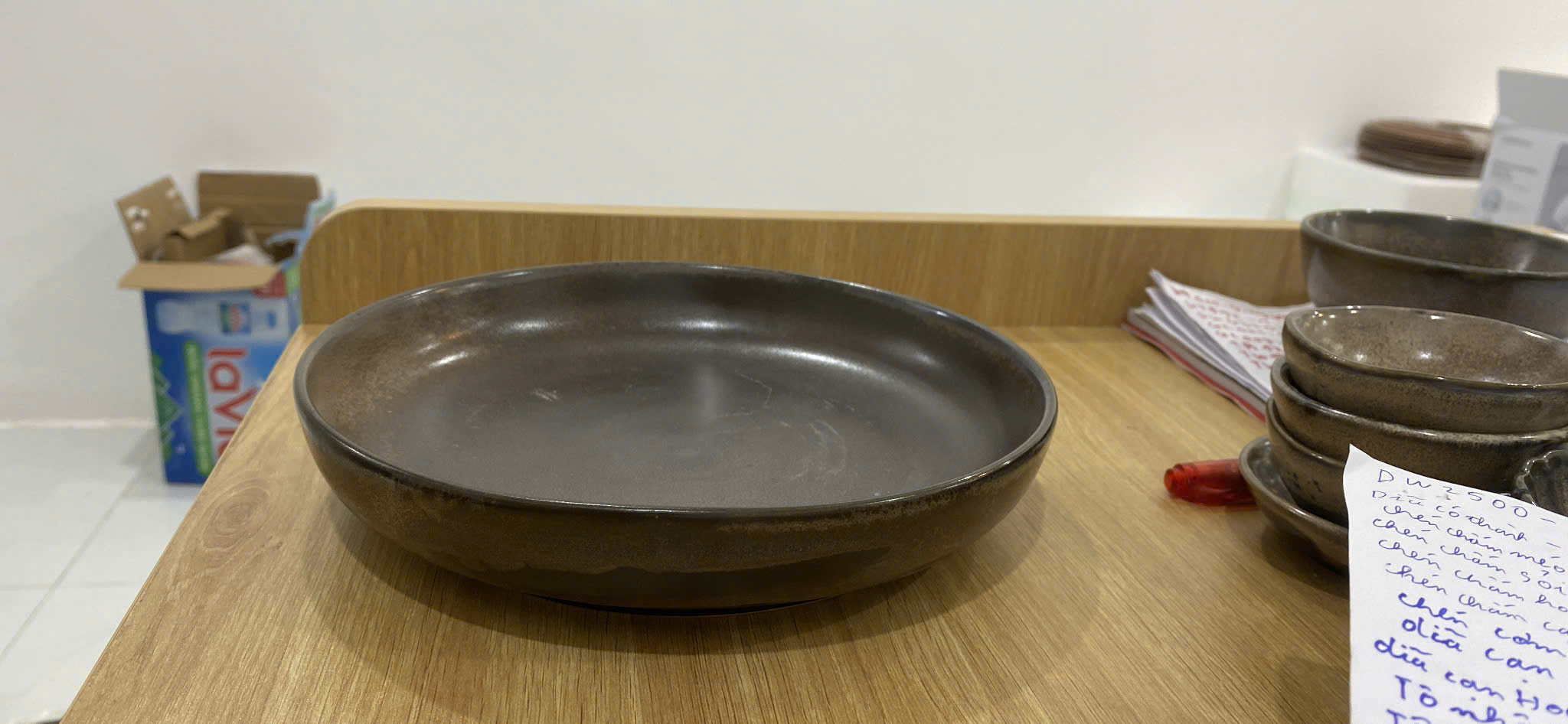 BST Bazan men hỏa biến nâu trầm tích