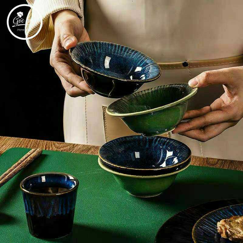 Bộ đồ ăn cá nhân men hỏa biến Homies- 6 món