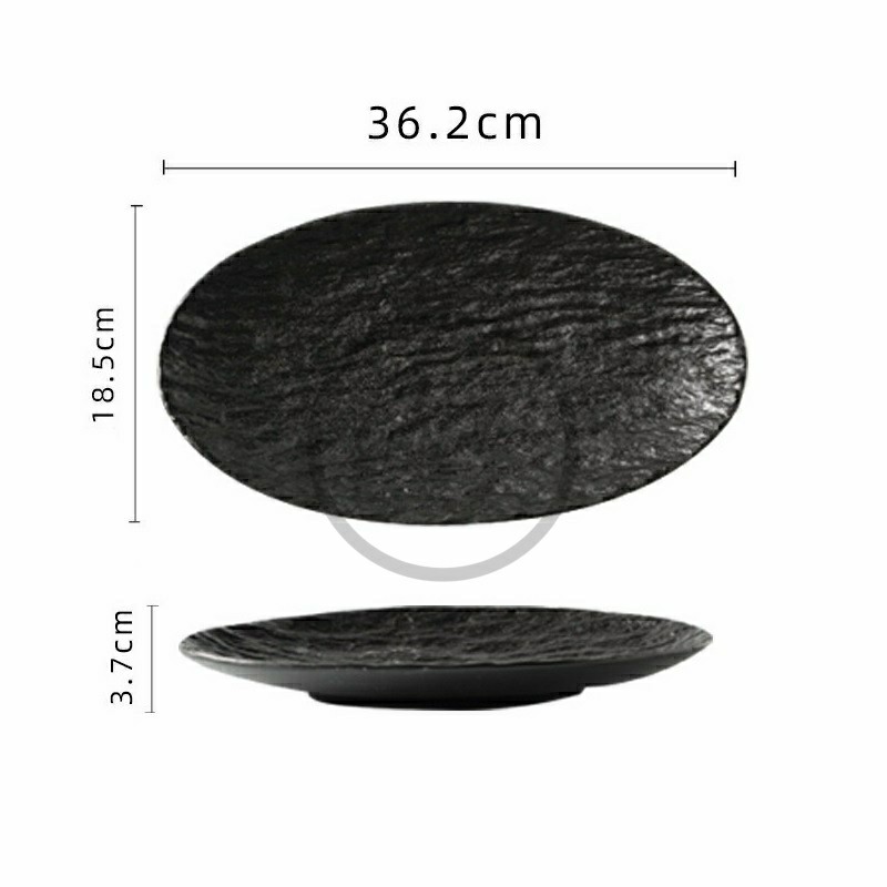 Dĩa oval Lava