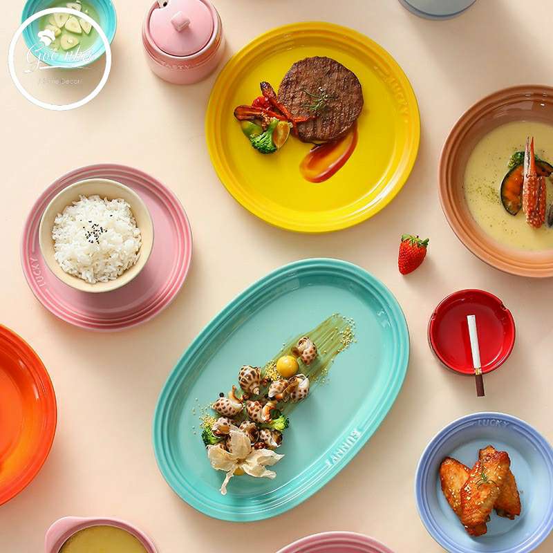 Set chén bát Rainbow