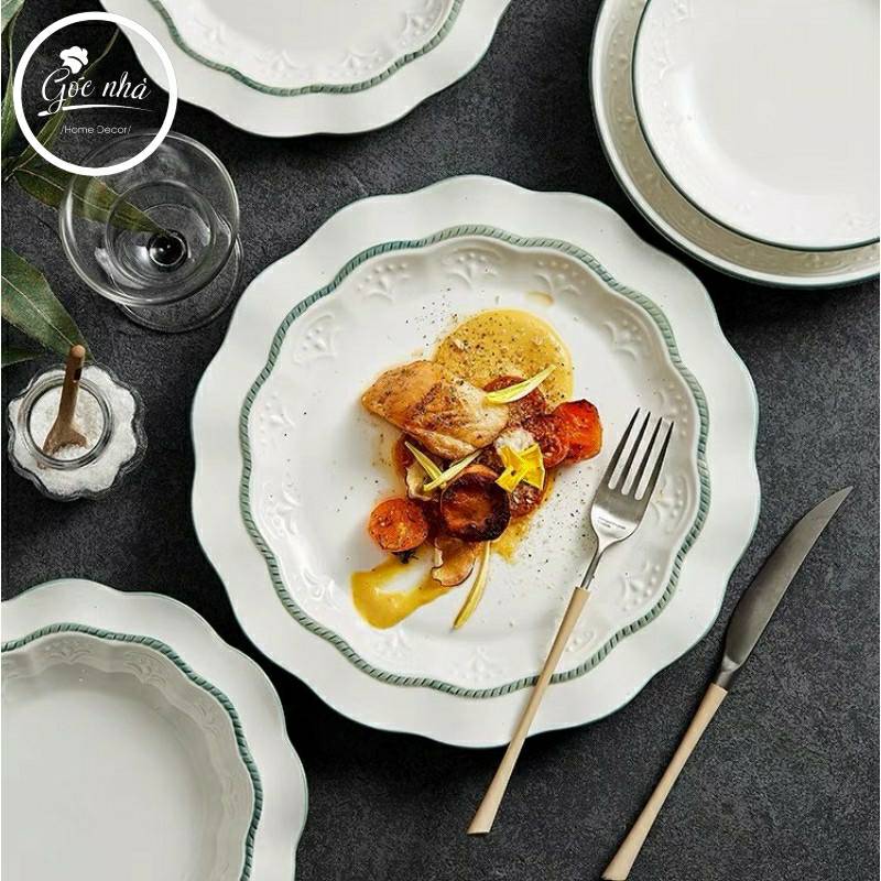 Set chén bát Jasmine