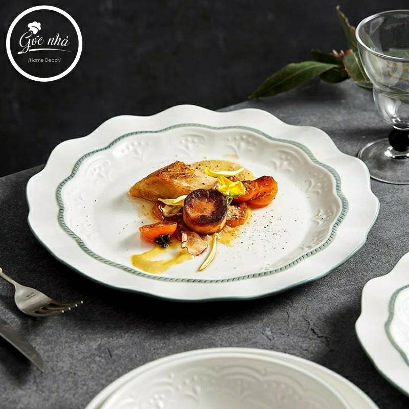 Set chén bát Jasmine