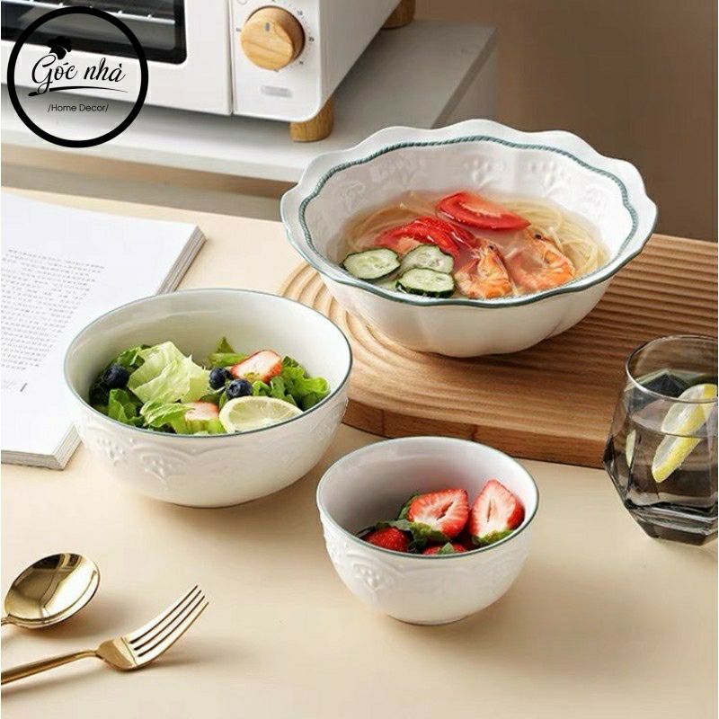 Set chén bát Jasmine