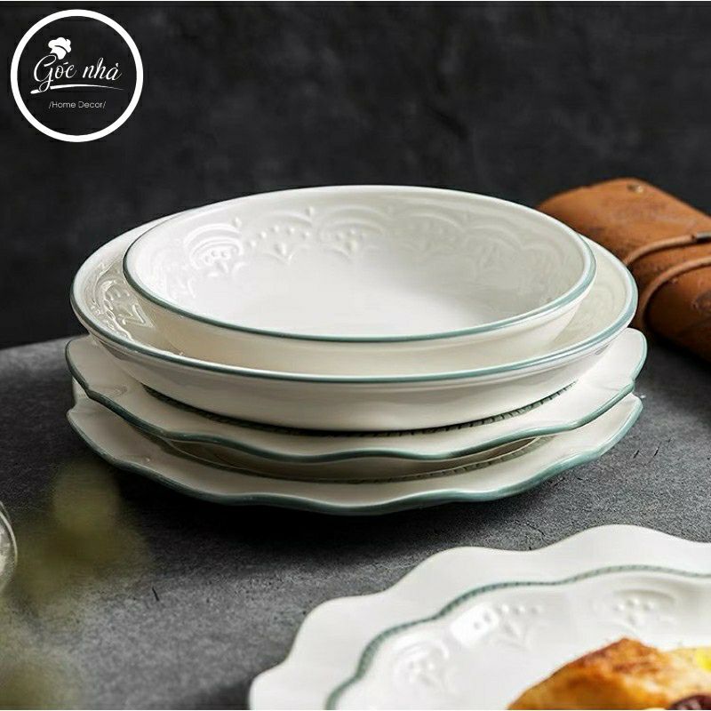 Set chén bát Jasmine