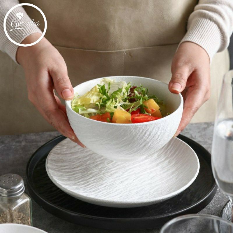 Tô/Chén Mocca Vân Sần Cao Cấp