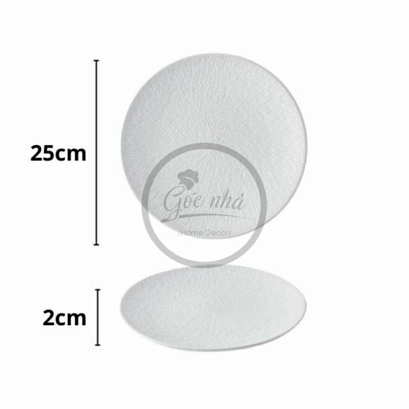 Moonlight - Dĩa sứ Main kiểu Âu