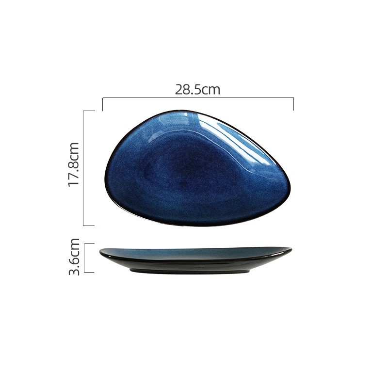 Dĩa Tam Giác Sứ Hỏa Biến IRO
