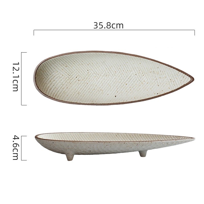 Đĩa giọt nước 3 chân Tane Plate