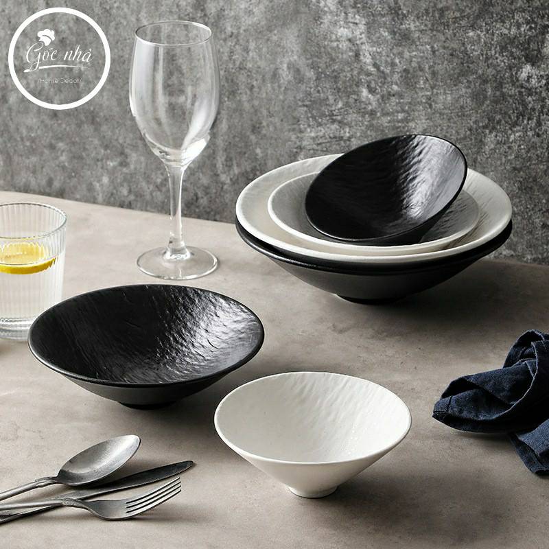 Tô/thố soup/salad Mocca hình nón