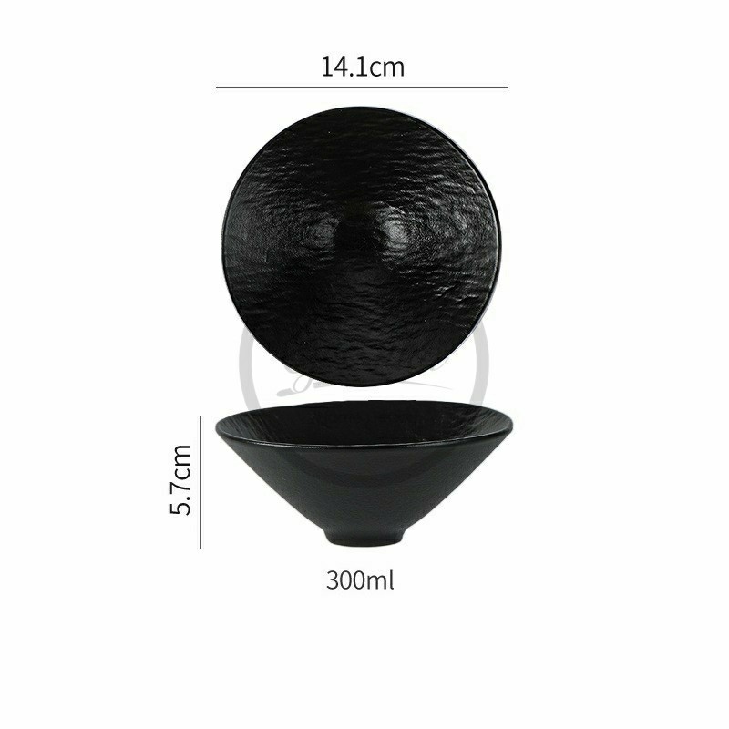 Tô/thố soup/salad Mocca hình nón