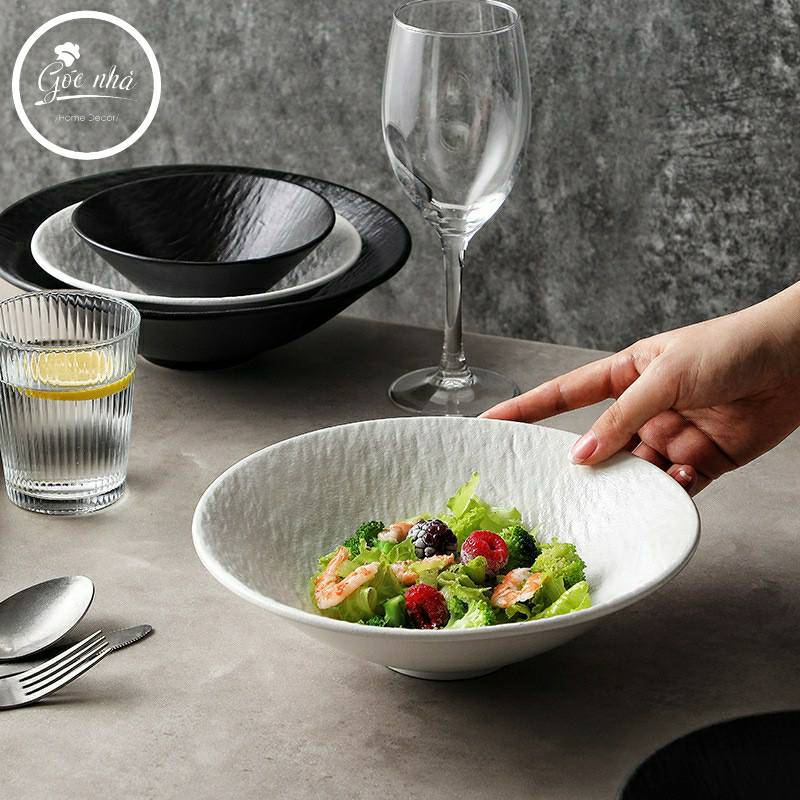 Tô/thố soup/salad Mocca hình nón