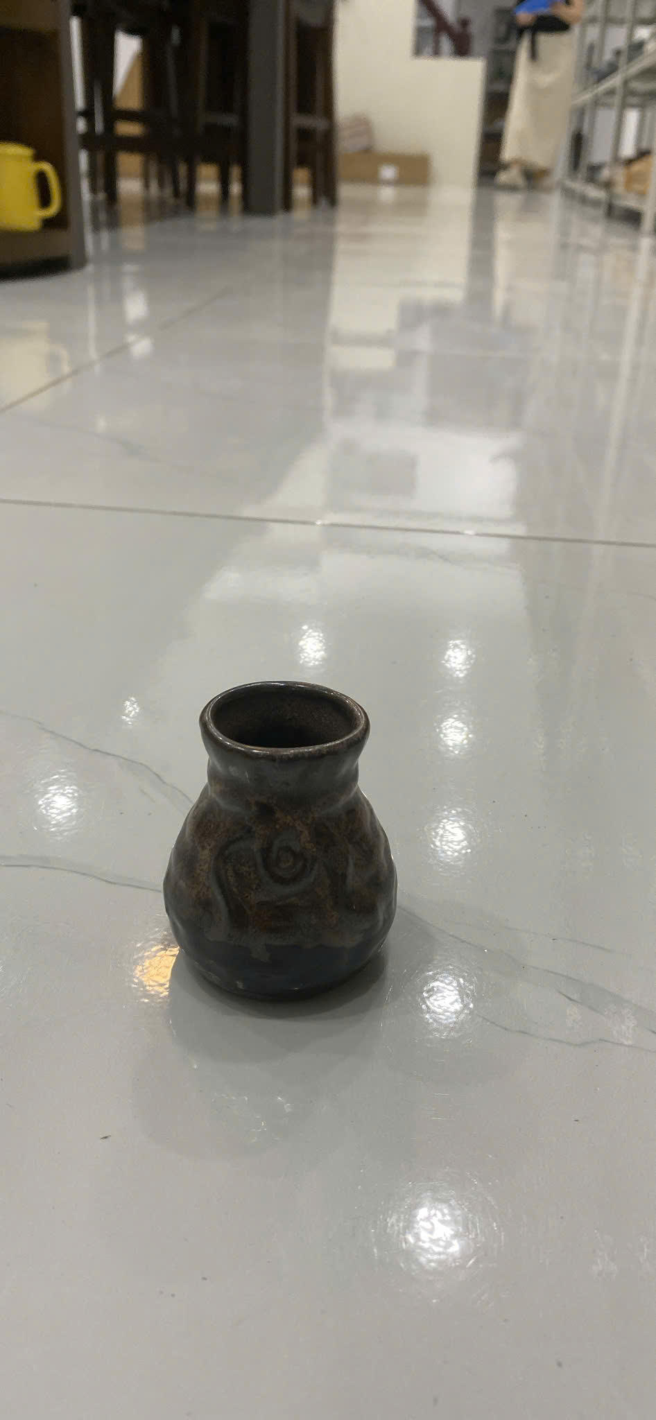 BST Bazan men hỏa biến nâu trầm tích