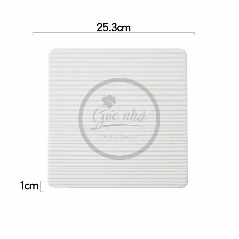 Dĩa tròn/ vuông/chữ nhật kẻ sọc