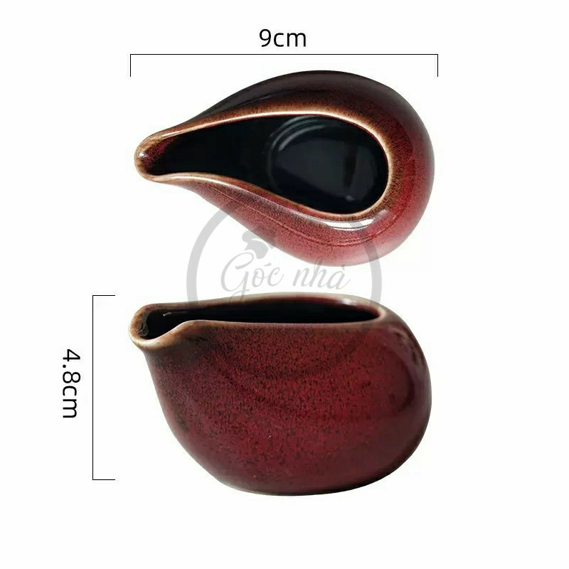 Rốt sốt dáng bầu men hoả biến IRO