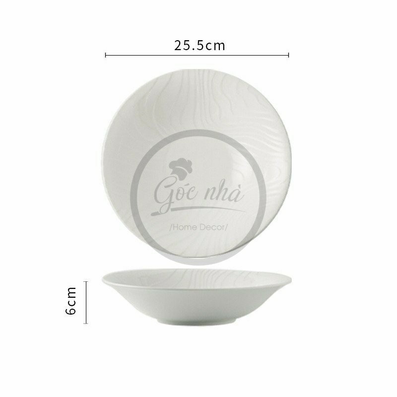 Thố/tô salad vân sóng dáng loe Waves