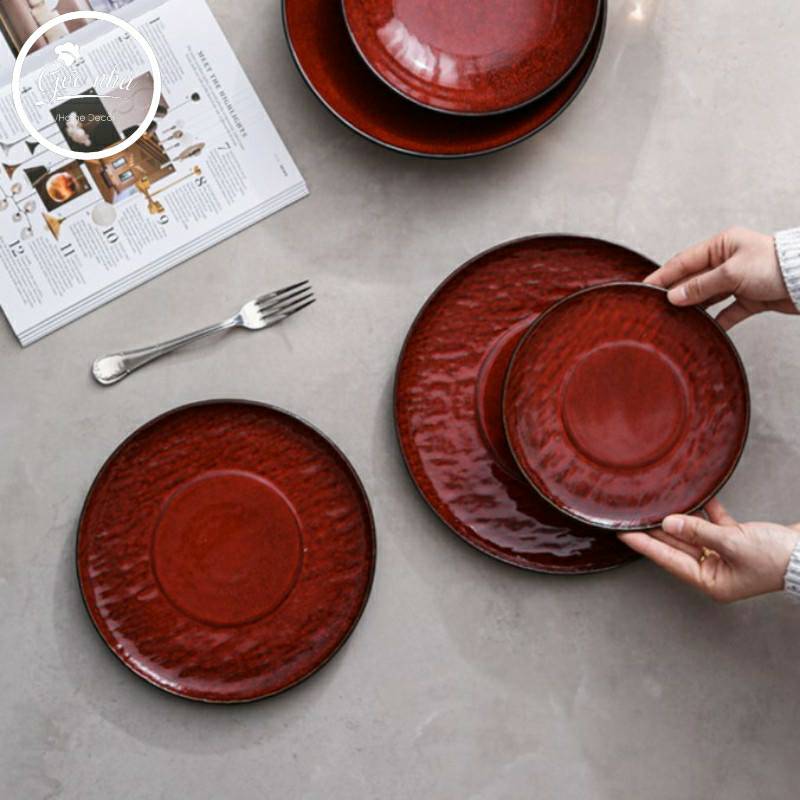 Set dĩa tô Padou đỏ