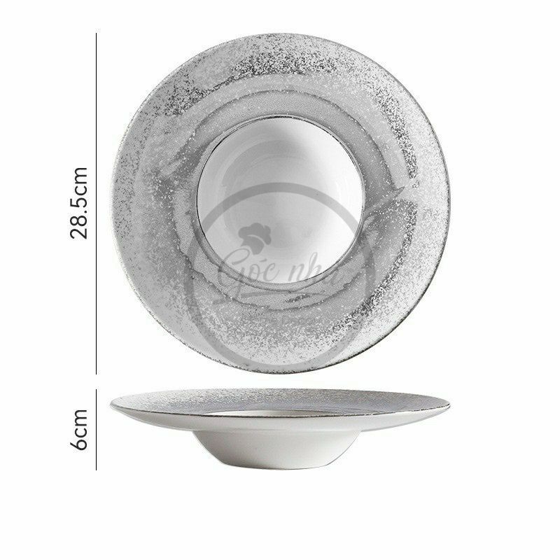 Dĩa soup Starry Silver/Gold