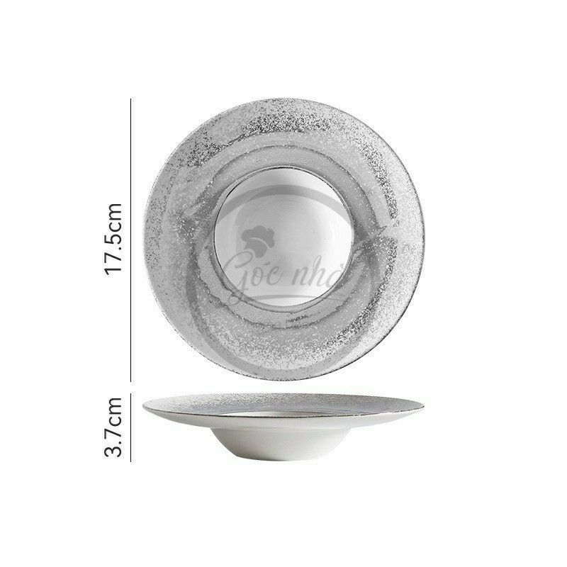 Dĩa soup Starry Silver/Gold
