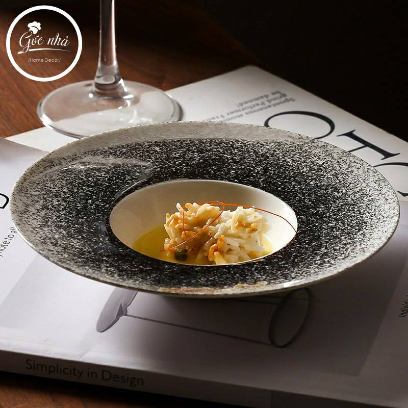 Dĩa soup Starry Silver/Gold
