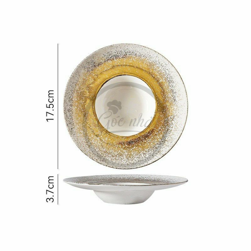 Dĩa soup Starry Silver/Gold